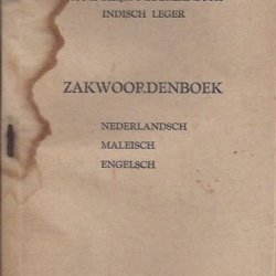 Koninklijk Nederlandsch Indisch Leger zakwoordenboek