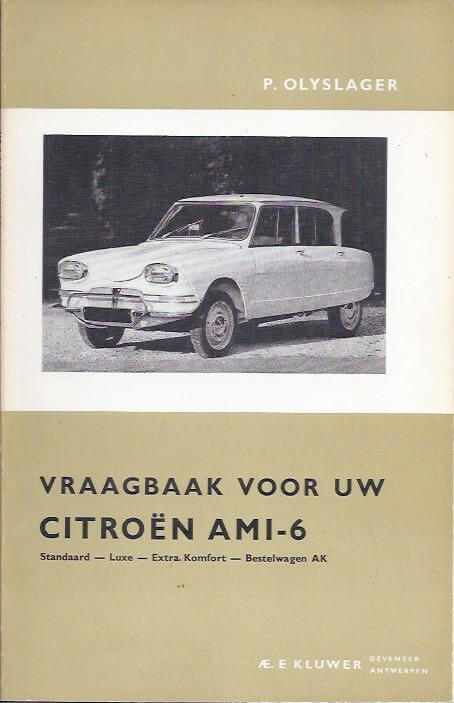 Vraagbaak voor uw Citroen AMI-6