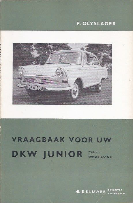 Vraagbaak voor uw DKW Junior