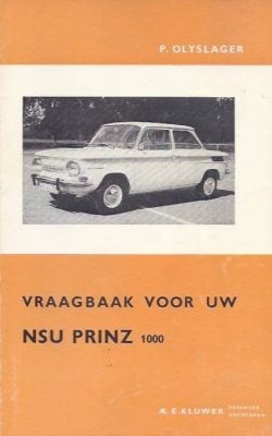 Vraagbaak voor uw NSU Prinz