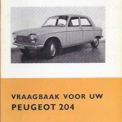Vraagbaak voor uw Peugeot 204