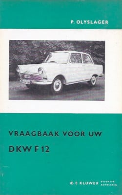 vraagbaak voor uw DKW F12