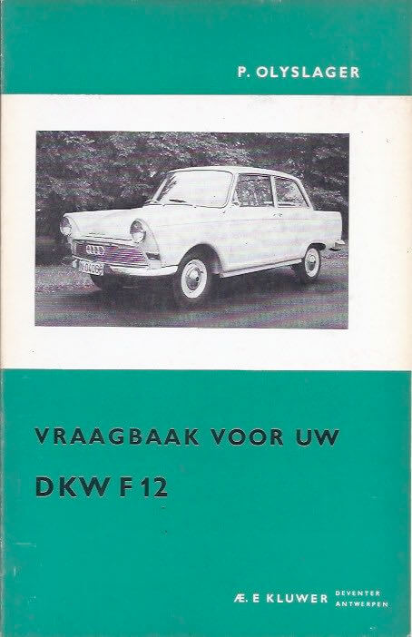 vraagbaak voor uw DKW F12