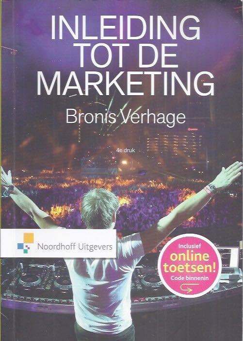 Inleiding tot de marketing