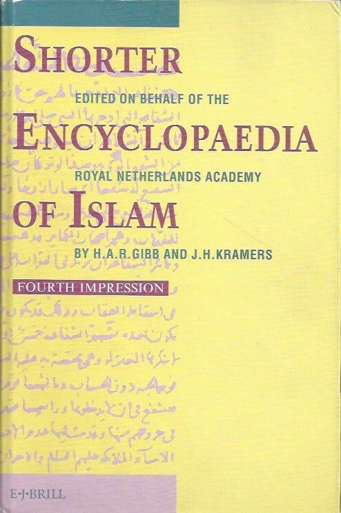 Shorter encyclopedia of Islam
