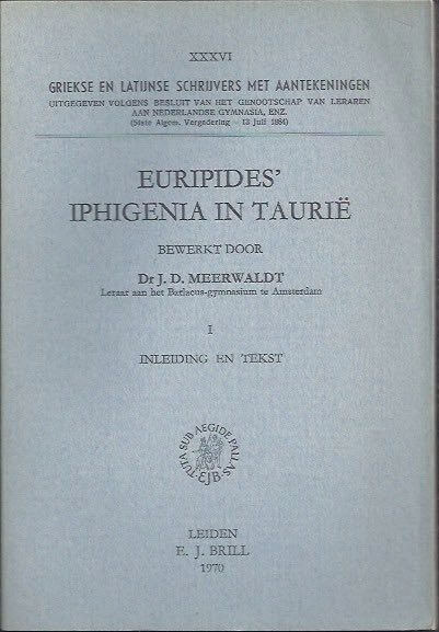 Euripides' Iphigenia in Taurië