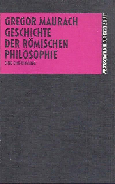 Geschichte der Römischen philosophie