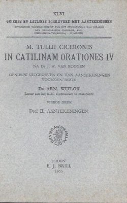 In catilinam orationes cicero