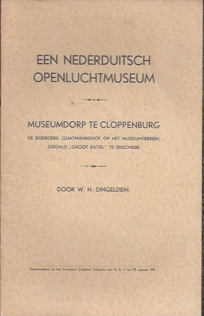 Een Nederduitsch openluchtmuseum