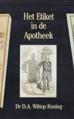 Het etiket in de apotheek