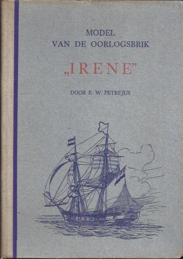 Model van de oorlogsbrik 'Irene'