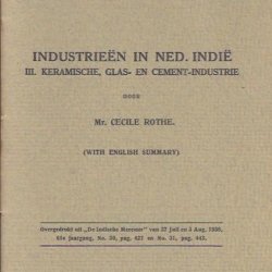 Industrieën in Ned. Indië III