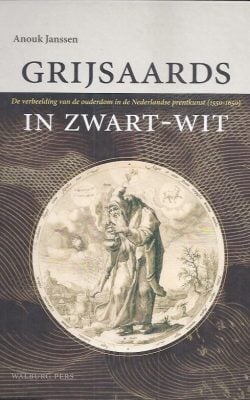 Grijsaards in zwart-wit