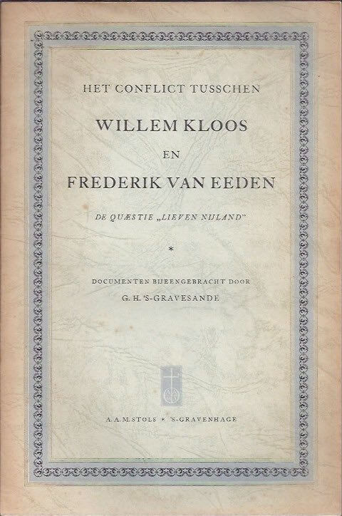 Het conflict tusschen Willem Kloos en Frederik van Eeden