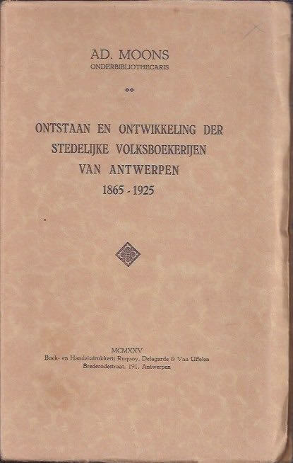 Ontstaan en ontwikkeling der stedelijke volksboerderijen in antwerpen 1865-1925