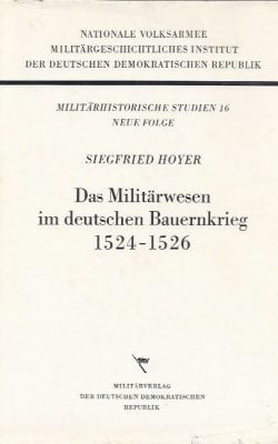 Das Militärwesen om deutschen Bauernkrieg 1524-1526