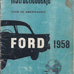 Instructieboekje Ford 1958