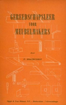 Gereedschapsleer voor meubelmakers