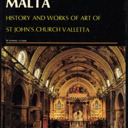 Malta history and works of art of St John's church Valetta