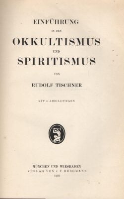 Einführung in den okkultismus und spiritismus