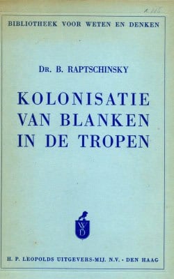 Kolonisatie van blanken in de tropen