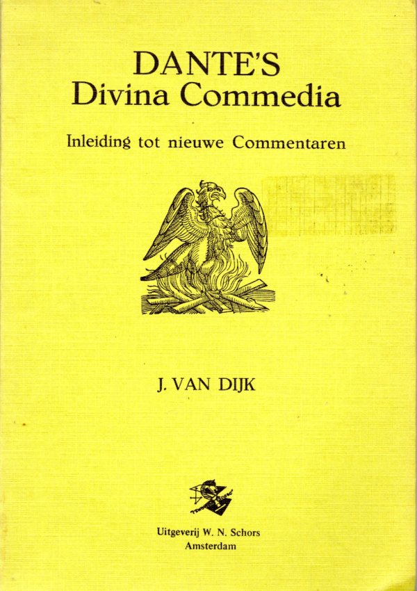 Dante's divina commedia inleiding tot nieuwe commentaren