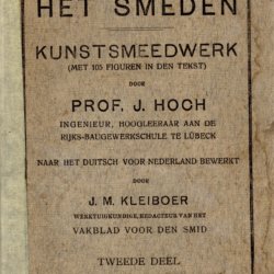 Het smeden; kunstsmeedwerk