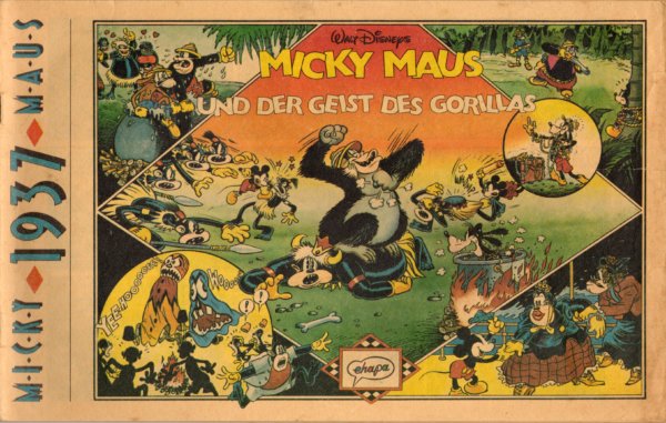 Mickey Maus und der geist des Gorillas