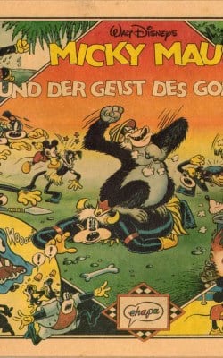 Mickey Maus und der geist des Gorillas