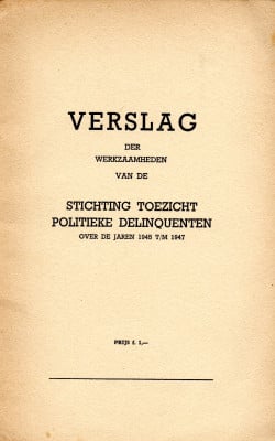 Stichting toezicht politieke delinquenten 1945-1947