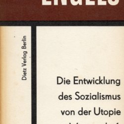 Die Entwicklung des Sozialismus von der utopie zur wissenschaft