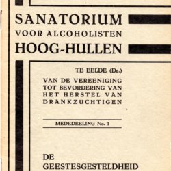 De geestesgesteldheid der alcoholisten