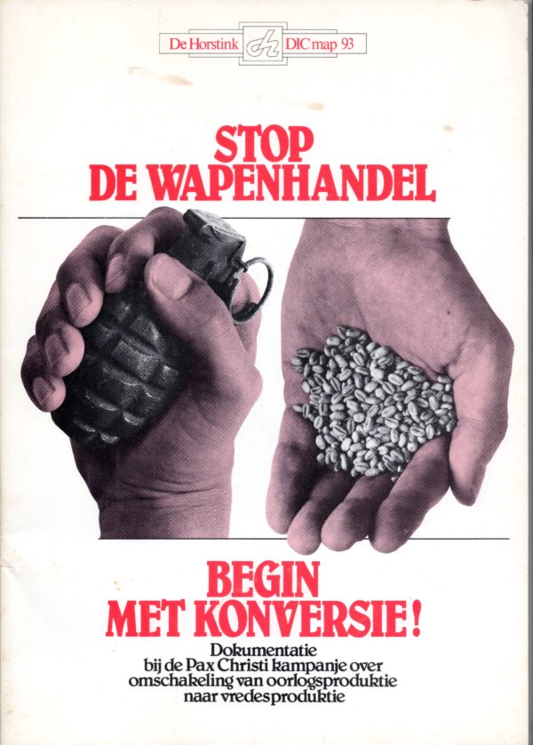 Stop de wapenhandel begin met konversie!