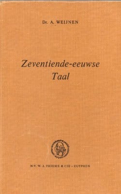 Zeventiende-eeuwse taal