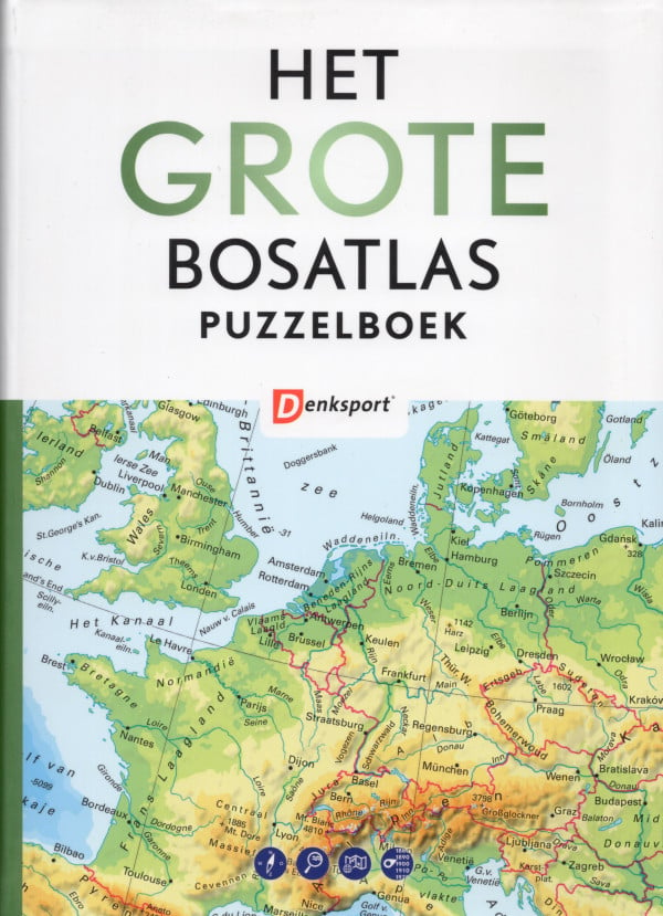 Het grote Bosatlas puzzelboek