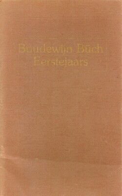 Eerstejaars Boudewijn Büch