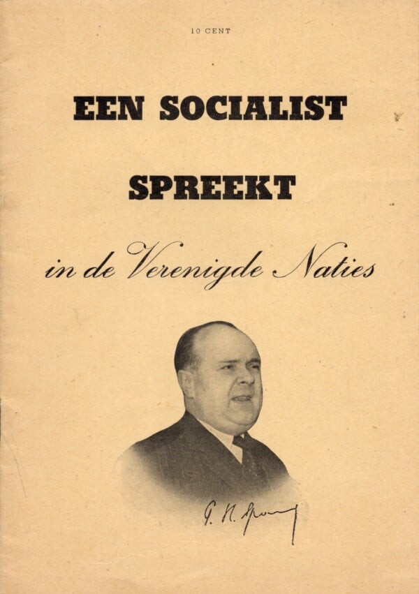 een socialist spreekt