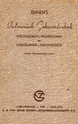 Indonesisch zakwoordenboek