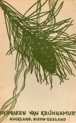 Toespraken van Krishnamurti Auckland Nieuw-Zeeland