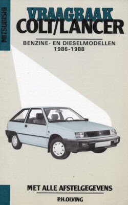 Vraagbaak Mitsubishi Colt:Lancer 1986-1988