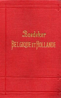 Baedeker Belgique et Hollande