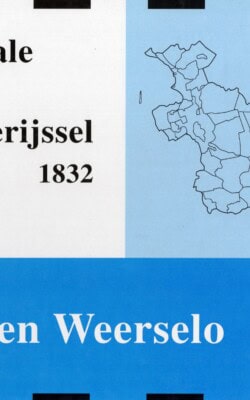 Kadastrale Atlas Overijssel 1832 Borne en Weerselo