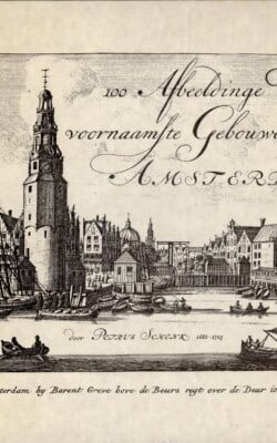 100 afbeeldinge der voornaamste gebouwen van Amsterdam