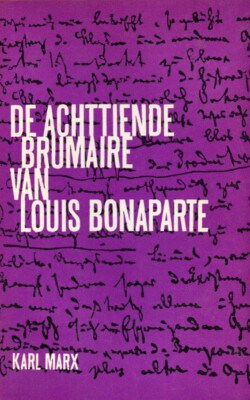 De achttiende brumaire van Louis Bonaparte