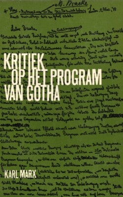 Kritiek op het program van Gotha