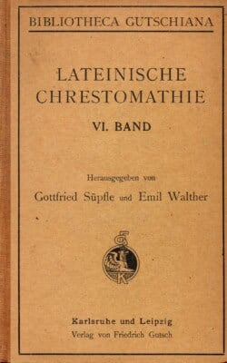 Lateinische Chrestomathie