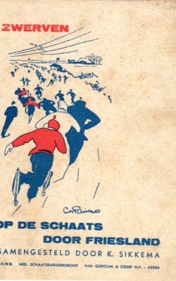 Zwerven op de schaats door Friesland