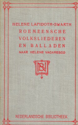 Roemeesche volksliederen en balladen