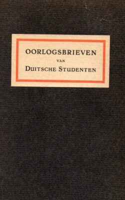 Oorlogsbrieven van Duitsche Studenten