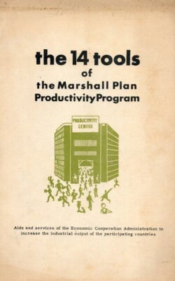 The 14 tools of Marshall PLan ProductivityProgram
